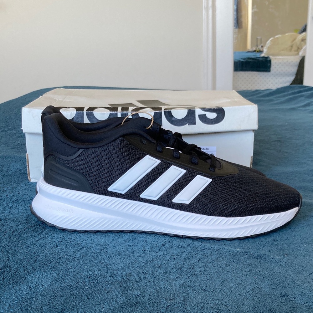 Adidas Men's Black and White X_PLRPATH Cloudfoam Sneakers size 13 - Picture 3 of 8